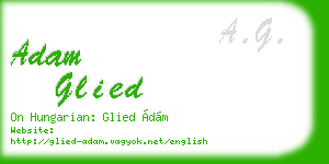 adam glied business card